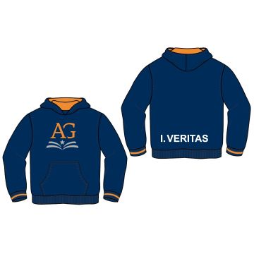 SUDADERA CAPUCHA ANGELES GALINO I. VERITAS